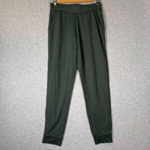 Eddie Bauer Womens Size XS Lounge Jogger Pants Olive Green Pockets Stretch